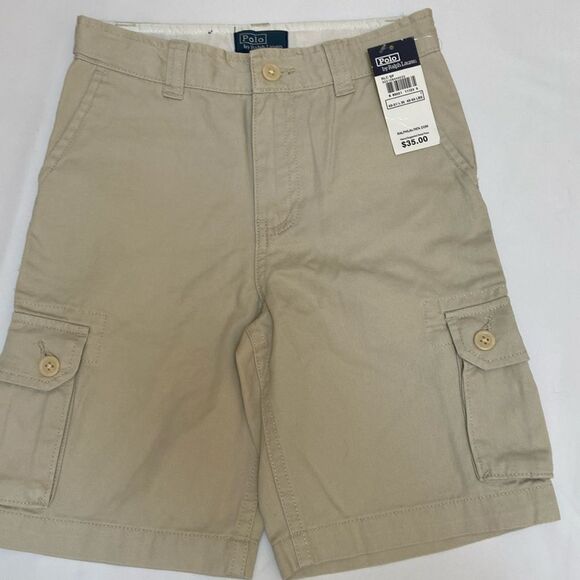 Polo by Ralph Lauren Tan Cargo Shorts Classic Design - Picture 2 of 6